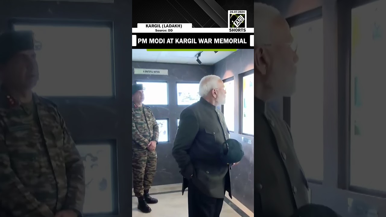 Kargil Vijay Diwas 2024: PM Modi at Kargil War Memorial