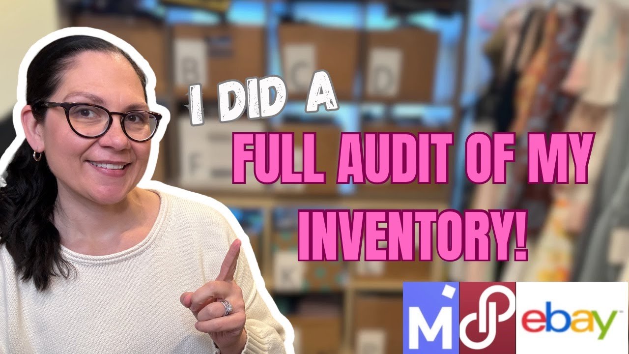 I Audited My Entire Inventory Room! Reselling for Profit on eBay & Poshmark