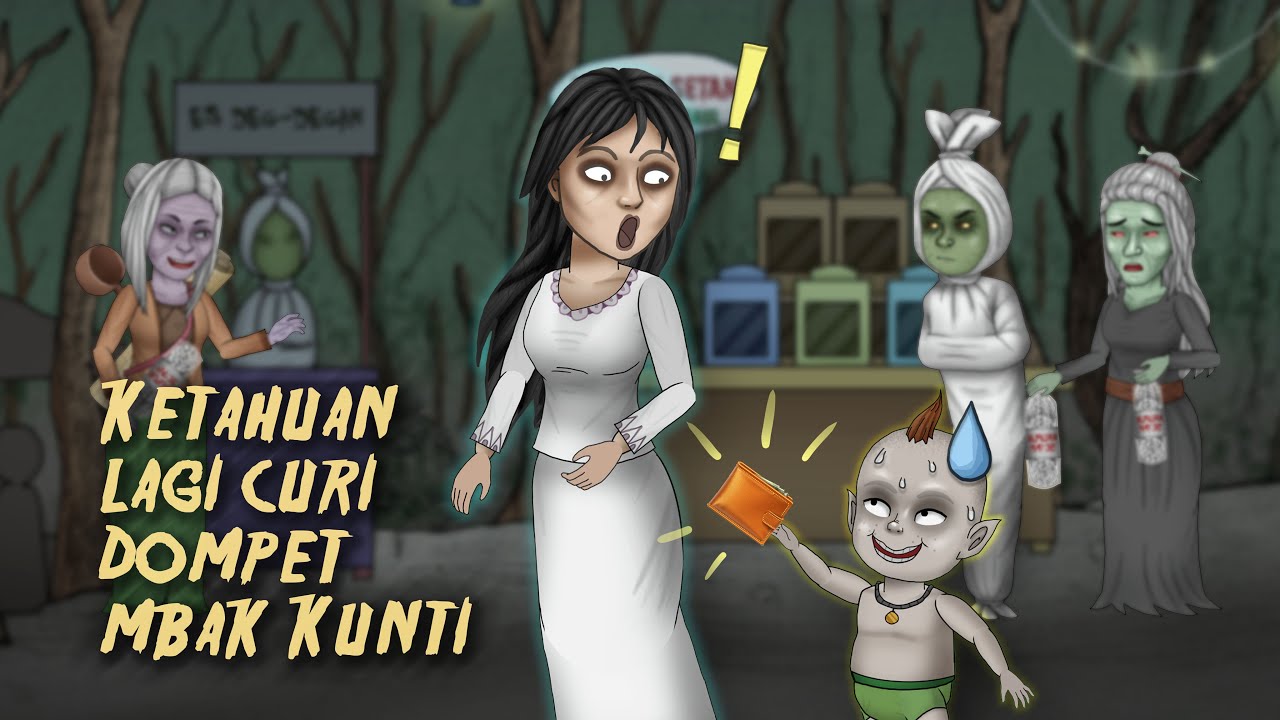 Kompilasi Kartun Hantu Lucu Part 3 - #HORORKOMEDI Rizky Riplay