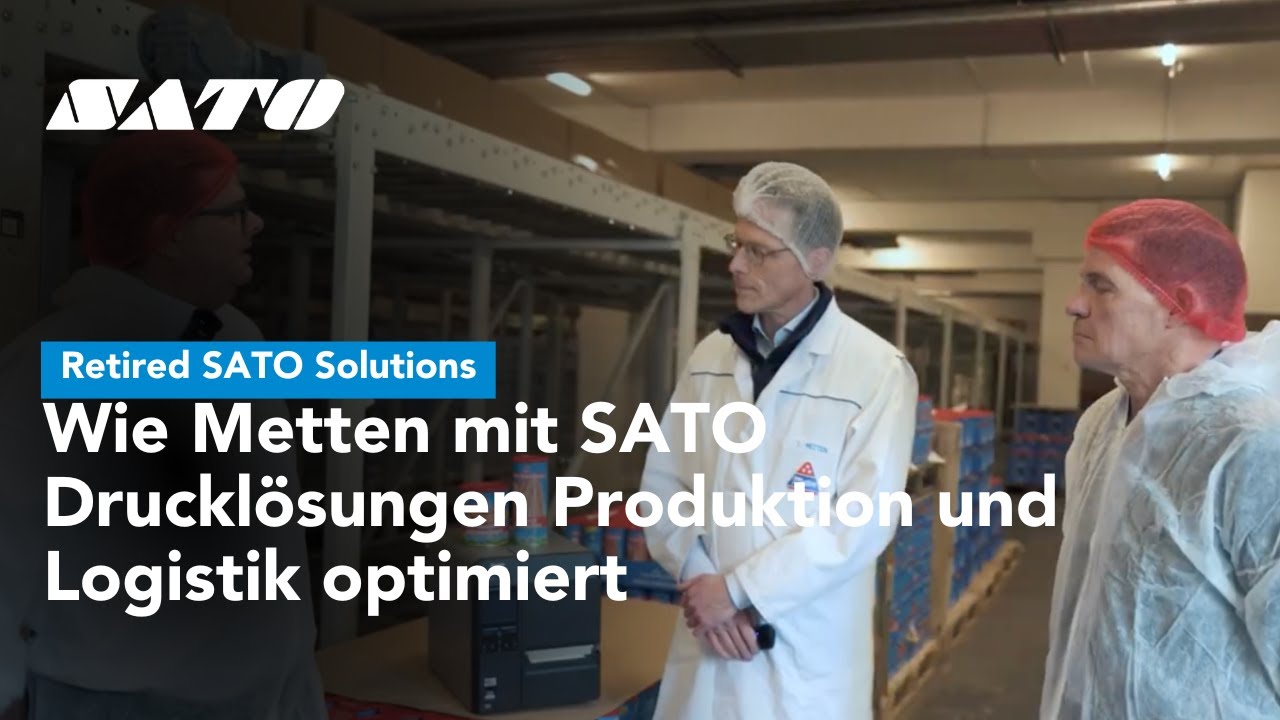 Wie Metten mit SATO Drucklösungen Produktion und Logistik optimiert