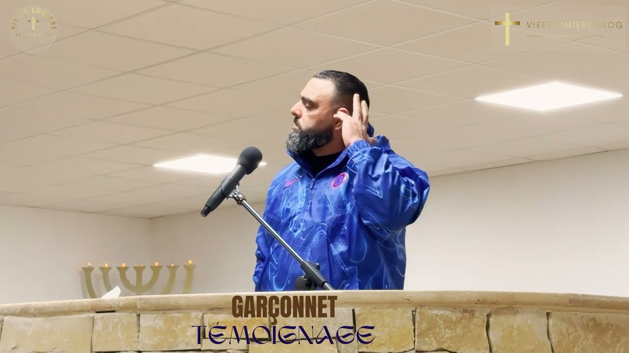 Témoignage Touchant de Garçonnet  | Visite à l'Église Vie et Lumière de Châteauneuf-les-Martigues 🎤