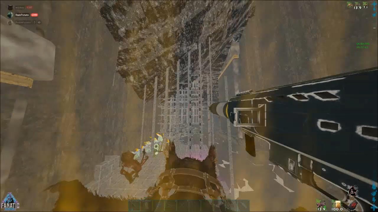 fanatic and elite ark clip dump/raids and pvp