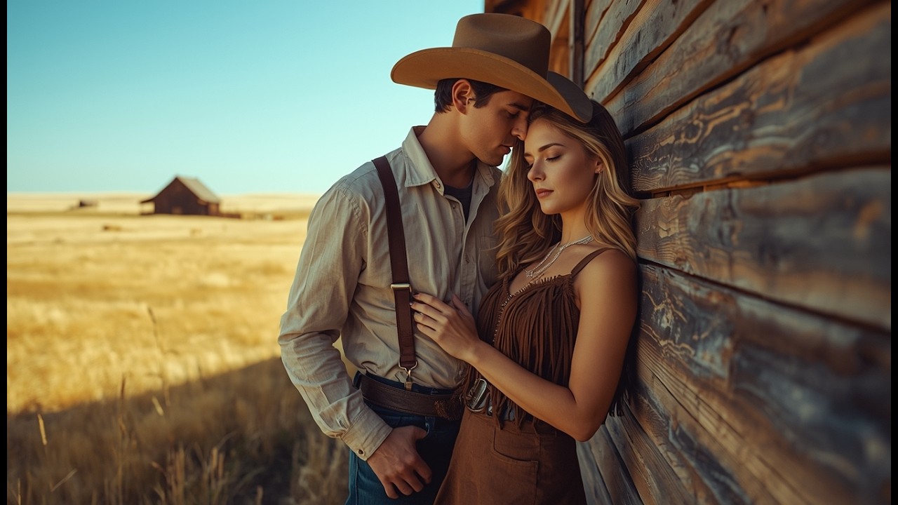 |She Cried, “I’ll Leave at Dawn” — Cowboy Reached for Her Hand: “Stay Forever, as My Wife”