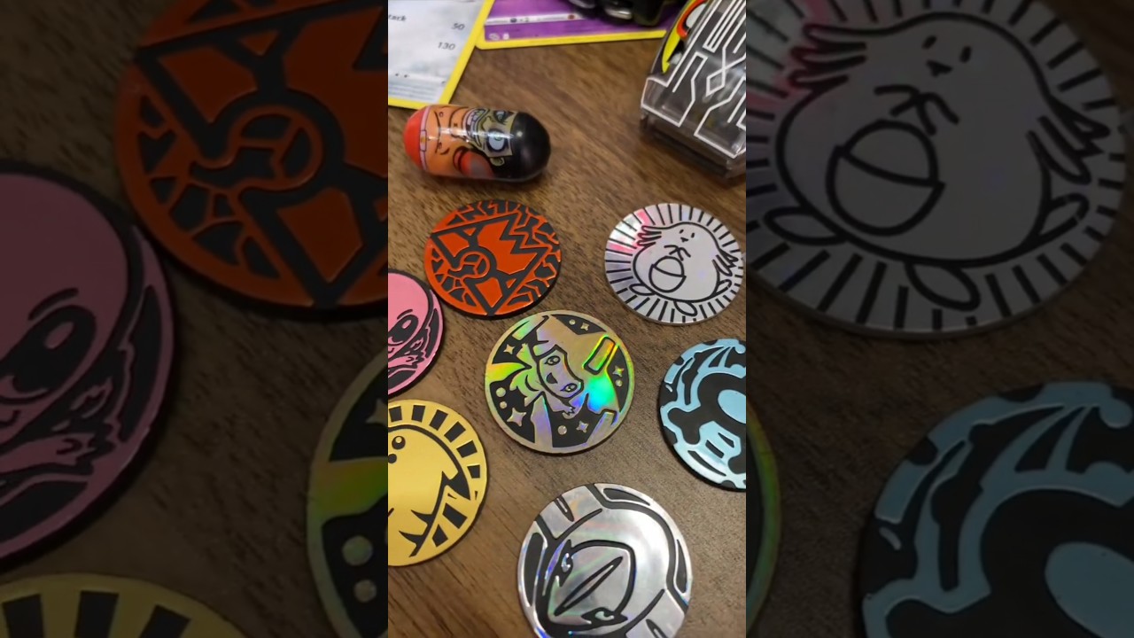 Do you have any Pok&eacute;mon coins? #shorts