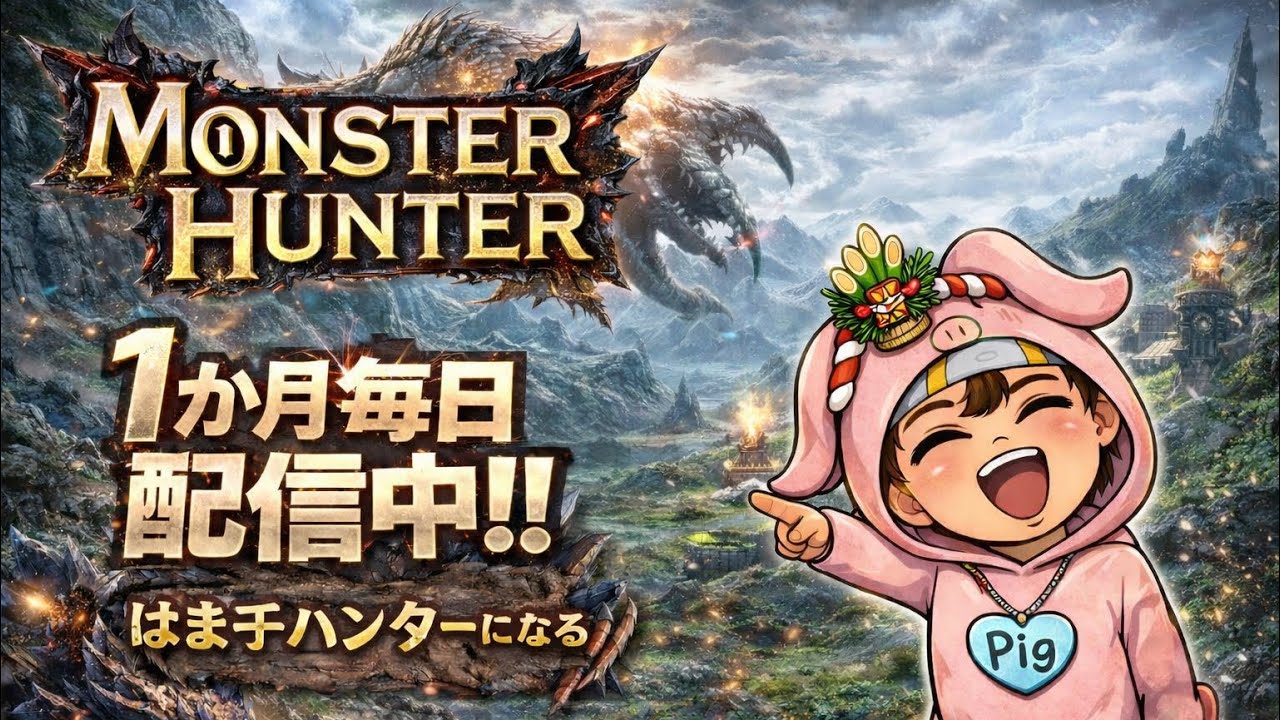✨視聴者参加型✨【モンハンＷＩＬＤＳ 】✨～HR100めざして！！～