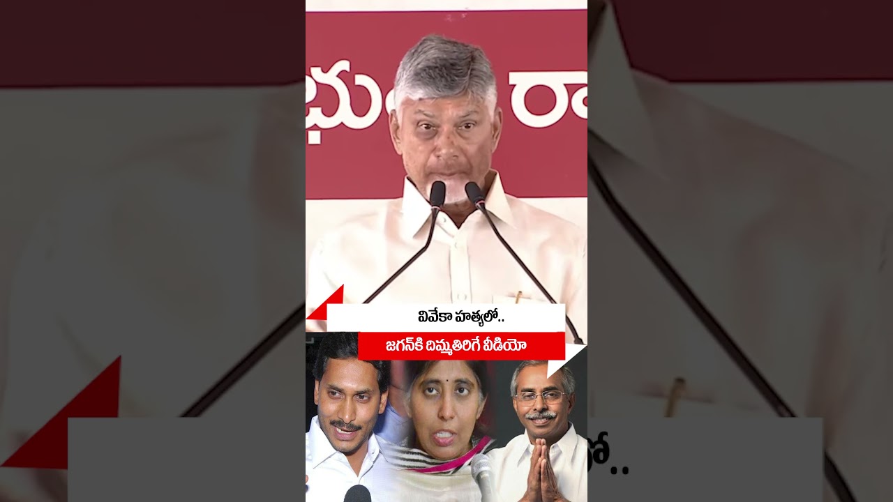 వివేకా హత్యలో జగన్&lrm;కి దిమ్మతిరిగే వీడియో : CM Chandrababu Real Facts On YS Viveka Case | #shots