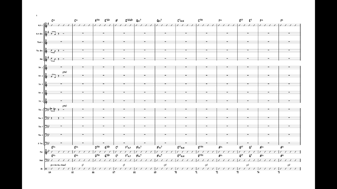 The Chanteuse - Grade 4 alto sax feature ballad by Paul Baker