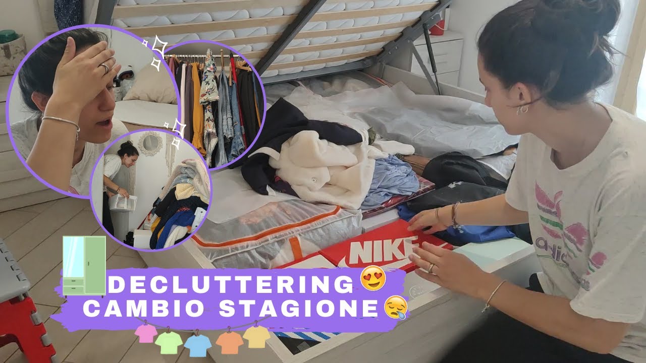 DECLUTTERING ARMADIO E CAMBIO DI STAGIONE - ESTATE 2024