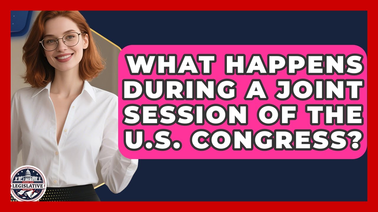 What Happens During a Joint Session of the U.S. Congress? - Inside the Legislative Branch