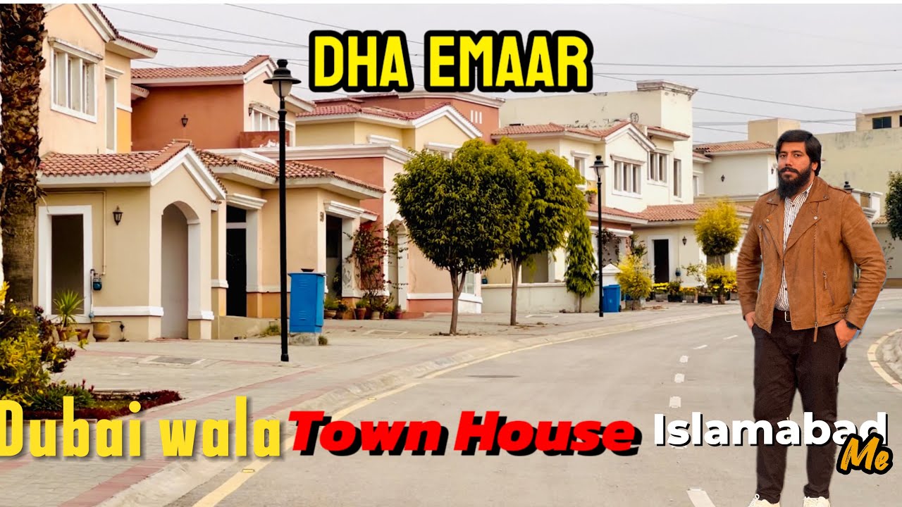 Townhouse for Sale in DHA Emaar Islamabad - 3 Bedrooms, Lawn, 3.80 Crore