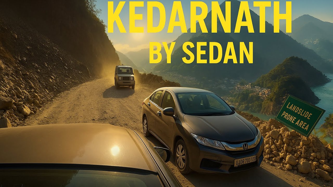 Delhi to Kedarnath by Honda City 🚗 | Risky Mountain Drive in a Sedan | 