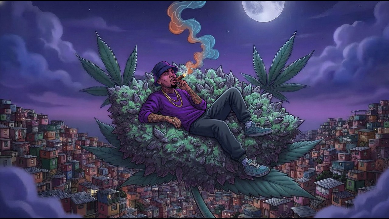 30 Min Late Night Smoke Session 🌙 420 Chill Rap to Relax &mdash; Andy SlowFi