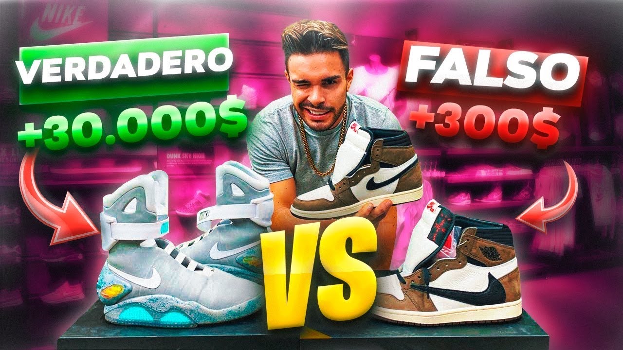 COMO EVITAR QUE TE ESTAFEN... 💰🤦🏻&zwj;♂️ SNEAKER FAKE VS REAL 👟