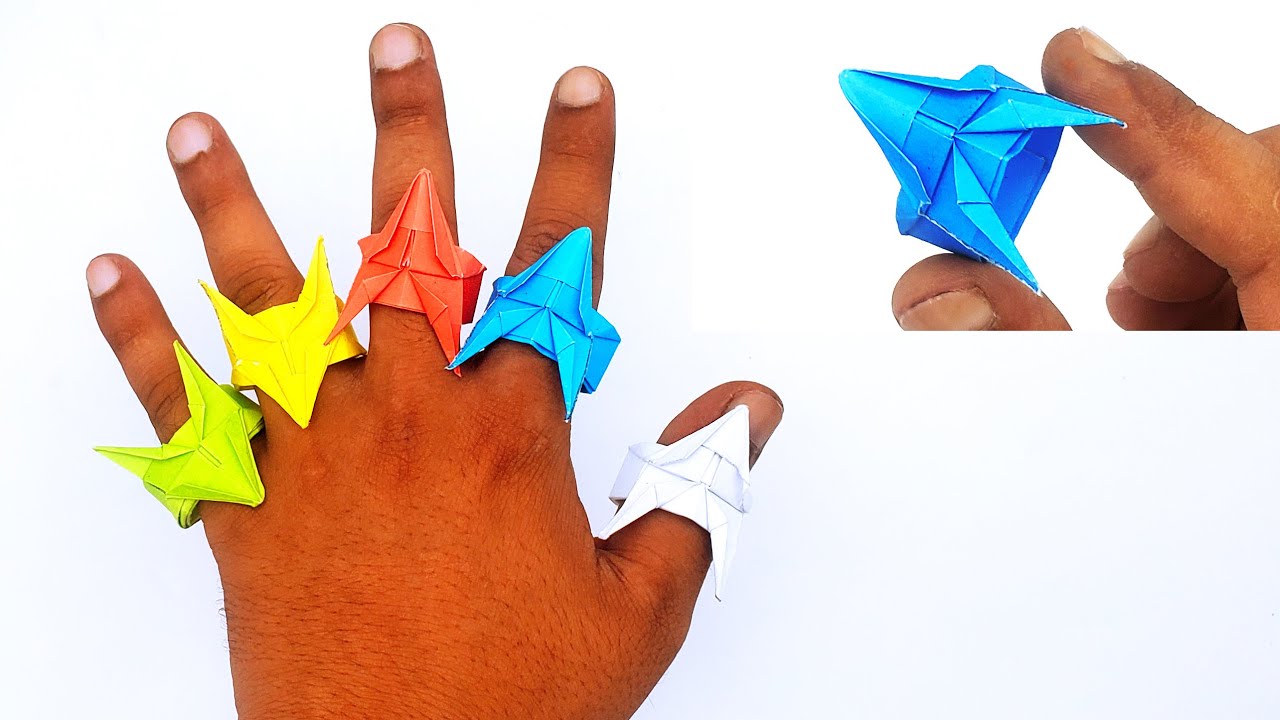 Easy origami DRAGON RING | Amazing Dragon Ring Paper Folding Step by Step | Paper DRAGON RING