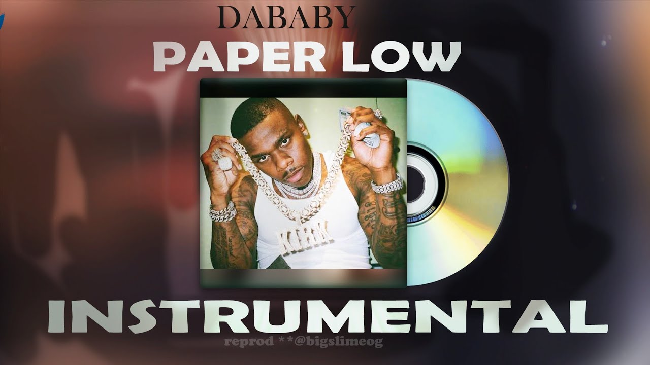 Dababy  Paper Low [ Instrumental ]