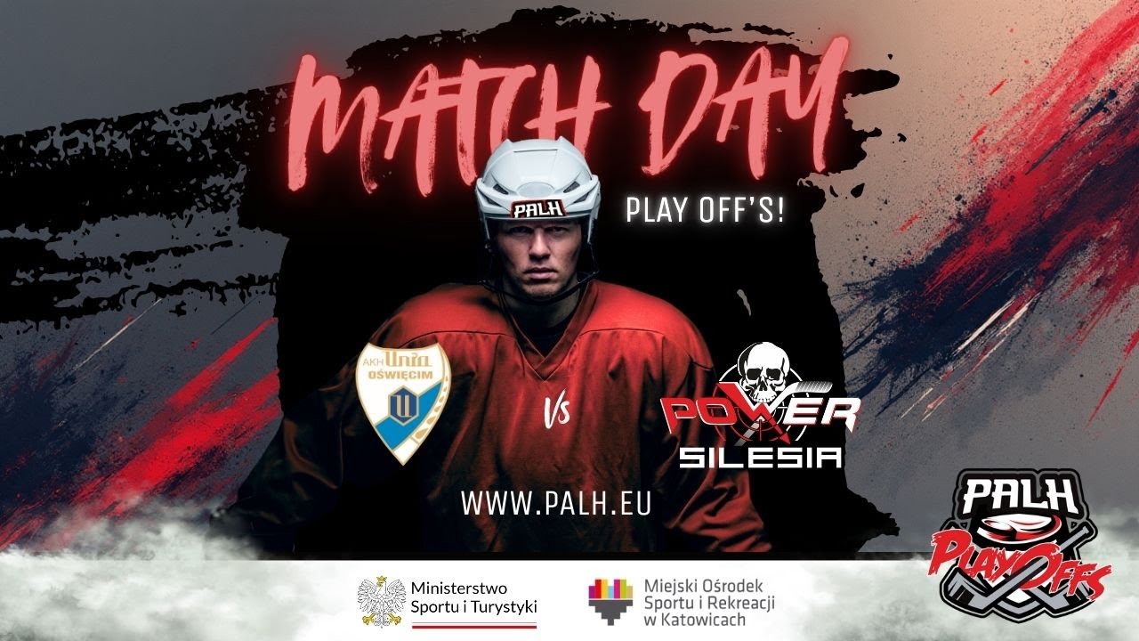 AKH Unia Oświęcim - KS Power Silesia || Transmisja na żywo || 1 Liga PALH PlayOffs