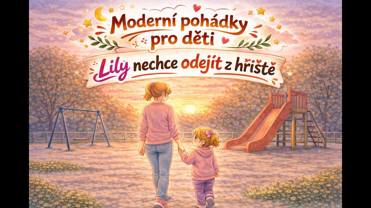 Lily nechce odejít z hřiště 🌸 Co se děje, Lily?