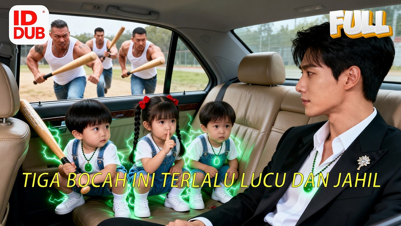 【INDO DUB】🤣 Tiga Anak Lucu Ini Diam-Diam Mencari Ayah Mereka Sang CEO!