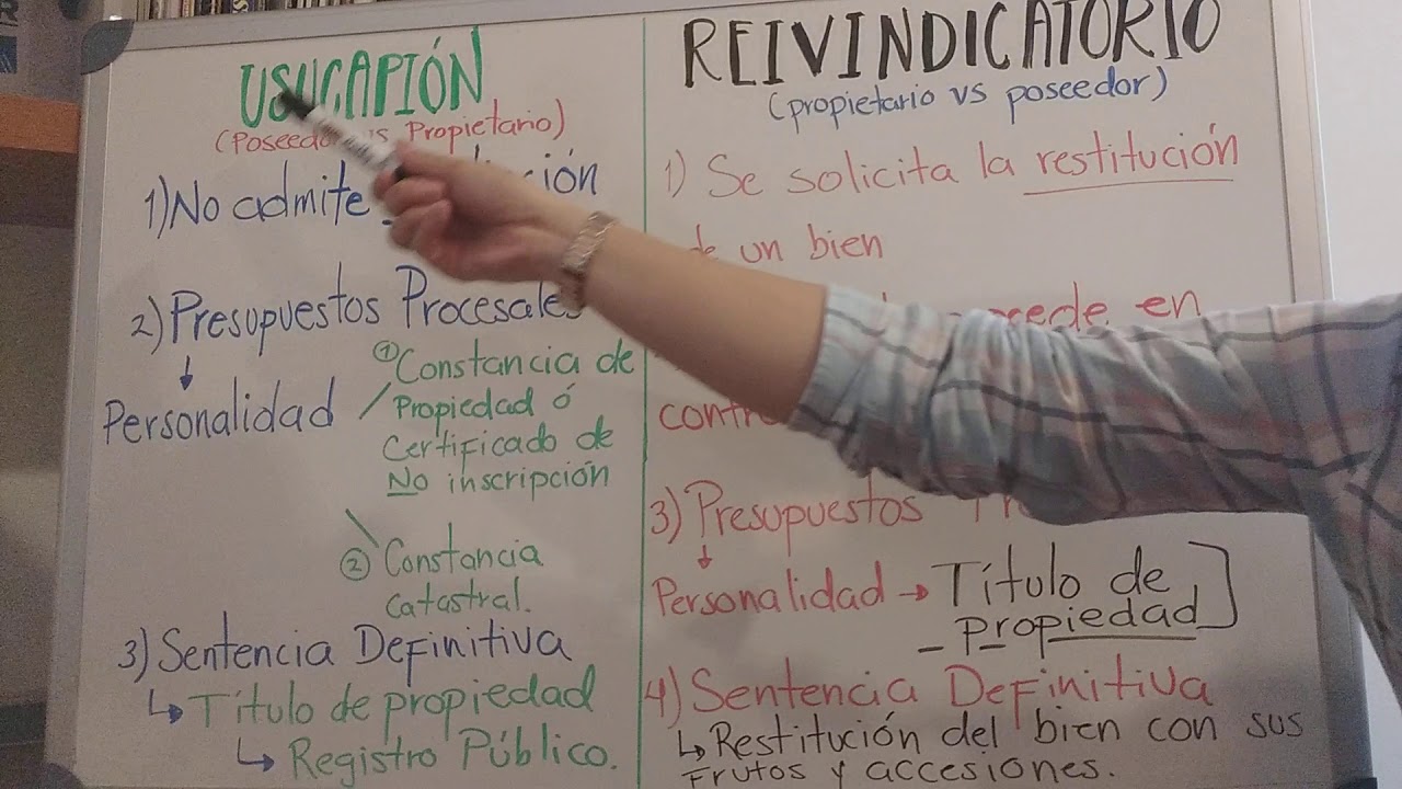 Juicios sobre acciones reales