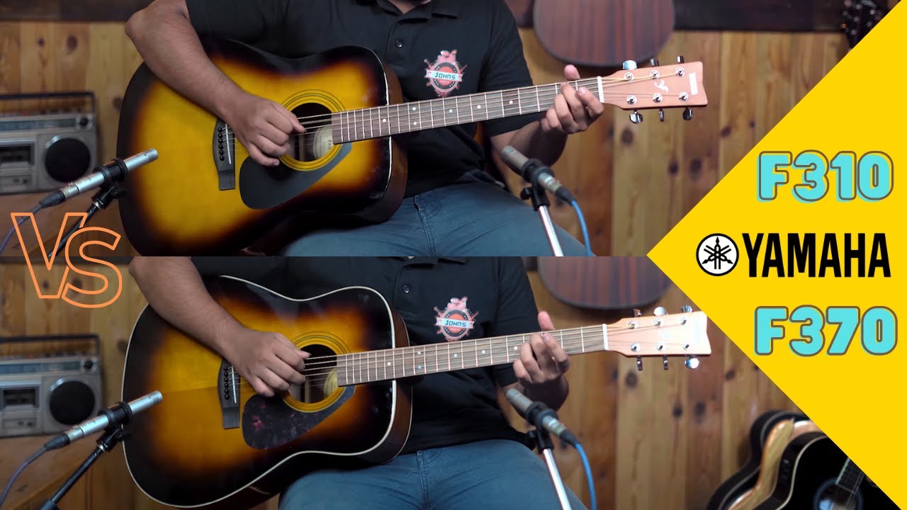 Yamaha F310 vs Yamaha F370 | Sound Comparison - NO TALKING!!