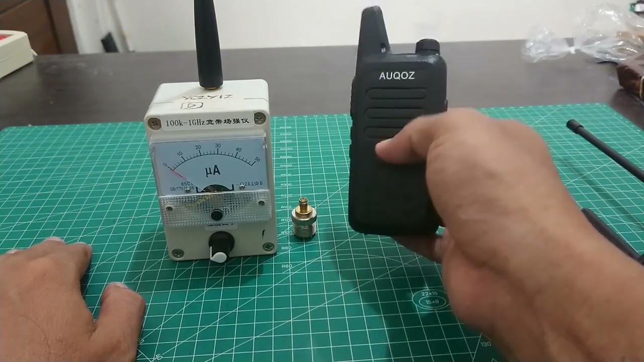 Test kekuatan pancar HT UHF yang ada di pasaran