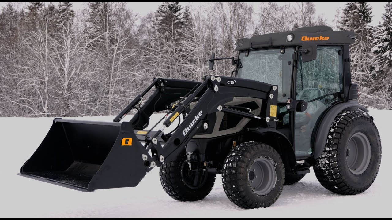 Chargeurs Quicke S&eacute;rie C:Un concentr&eacute; de performances pour tracteurs compacts (France)