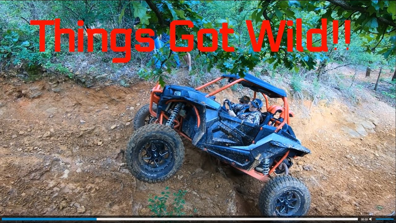 Barnwell Mountain...We FLIPPED the General, Almost lost my Brother!!!!