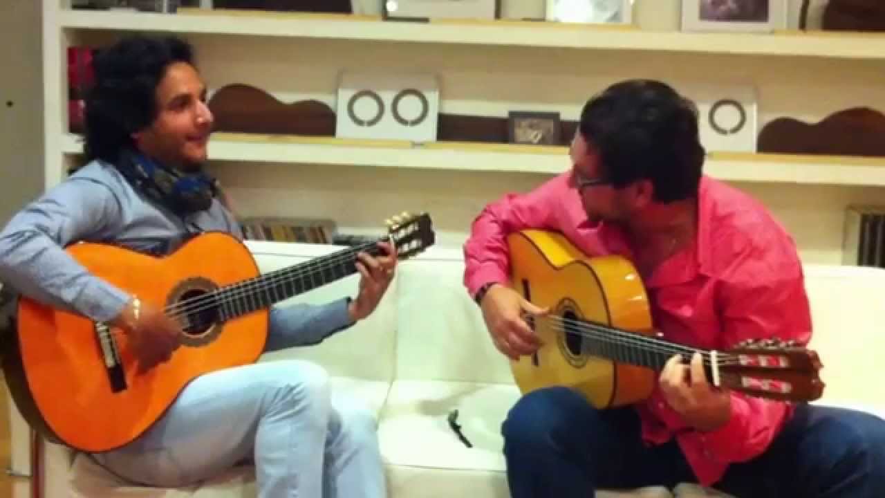 Felipe Conde - Antonio Higuero y Antonio Reyes por bulerías en mi taller ésta mañana!