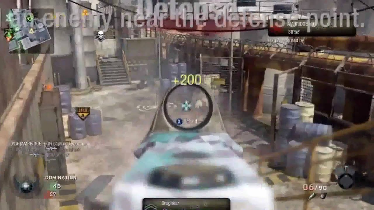 Call Of Duty Black Ops (Online Gameplay) With Famas Red Dot Sight [HD]
