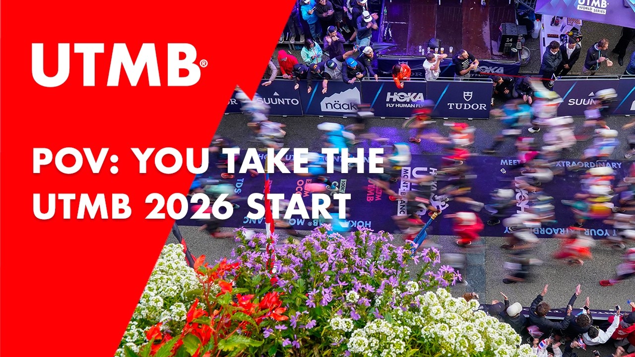 POV: you take the 🟥 UTMB 2026 start |&nbsp;HOKA UTMB Mont-Blanc 2026