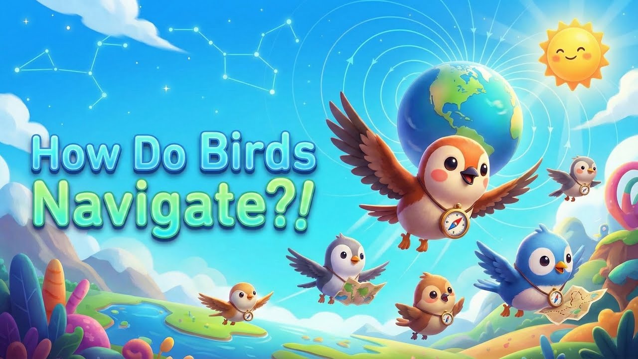 How Do Birds Navigate? 🧭 Science of Bird Migration Explained!