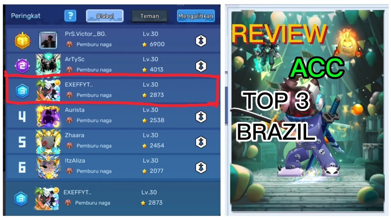 Review acc top 3 brazil! 