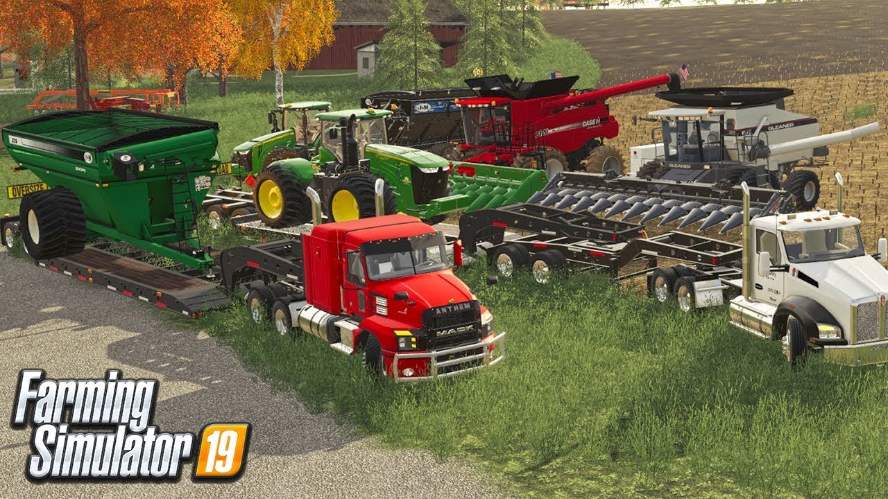 HIGH YIELDING CORN | DEMO GRAIN CART RIG TO THE RESCUE (ROLEPLAY REALISM) FS19