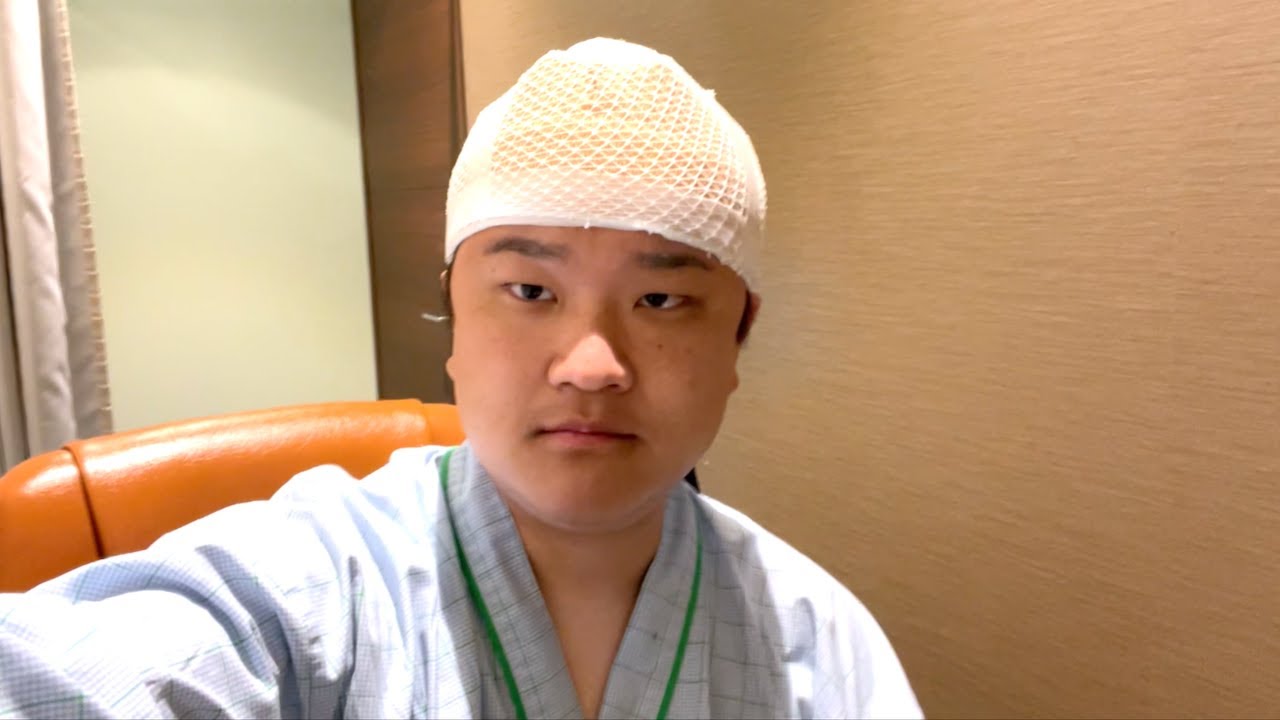 頭を手術しました