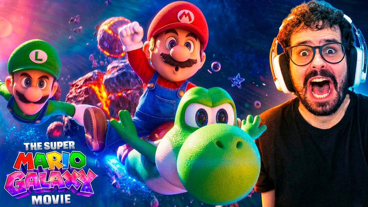 SURTEI com o TRAILER FINAL de Super Mario Galaxy: O Filme!
