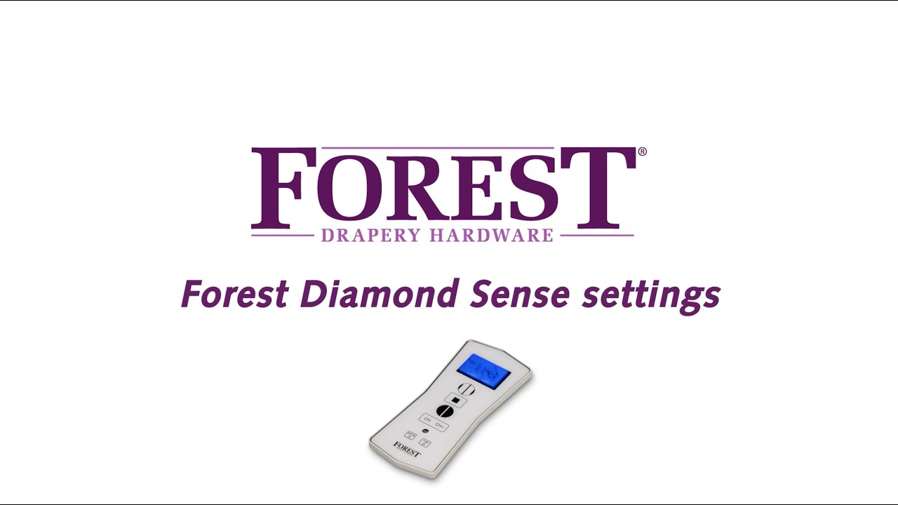 Forest Diamond Sense settings / set timers / switch to 2 channel