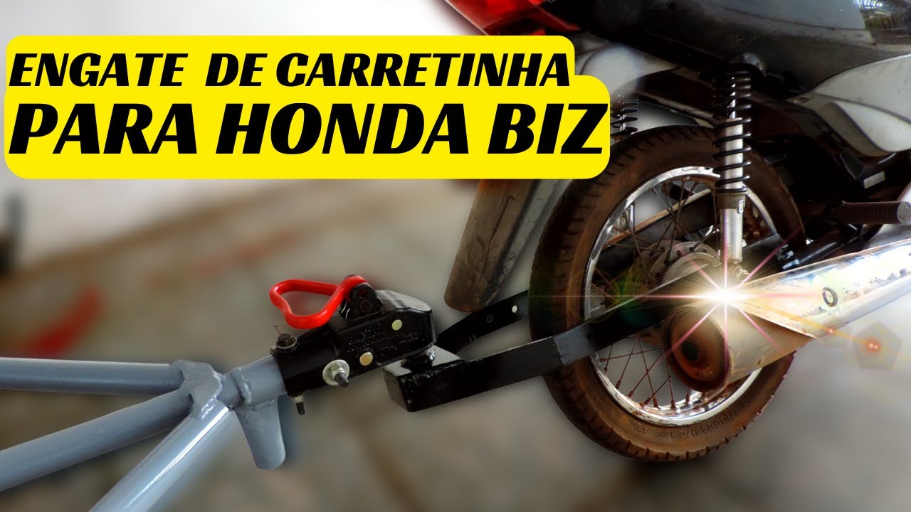 COMO FABRICAR ENGATE DE CARRETINHA PARA HONDA BIZ