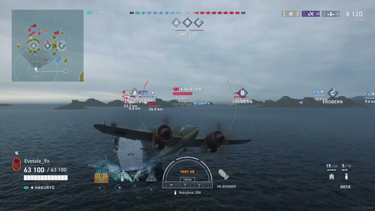 World of Warships: Legends Hakuryu