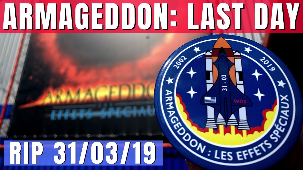 Armageddon Special Effects Show / Final day at Disneyland Paris