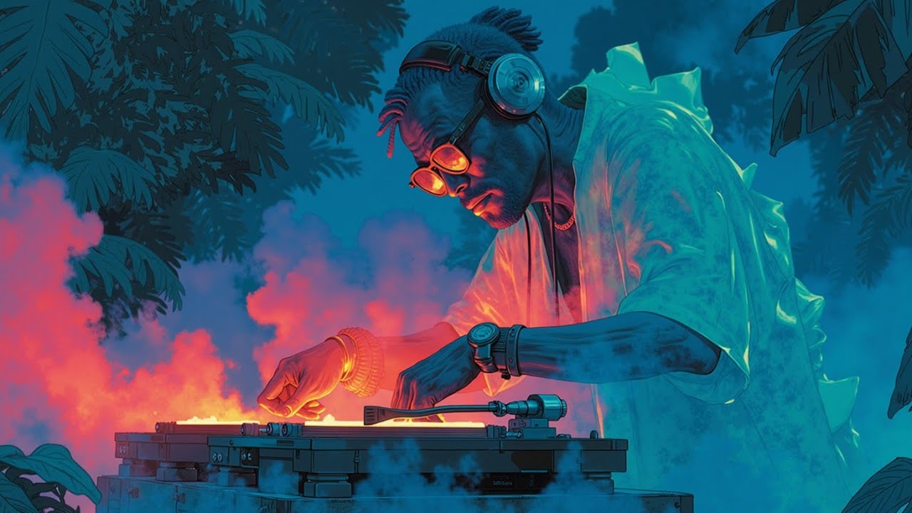 Relaxing Dub Vibes ~ Cosmic Reggae Journey for Trippy Visuals & Chill Music