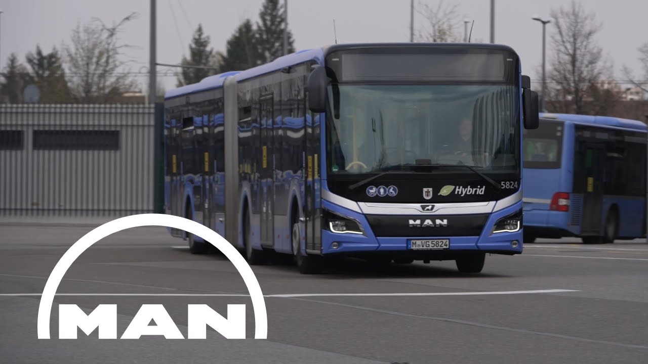 How Munich's public transport company MVG saves fuel with the MAN Lion's City with EfficientHybrid