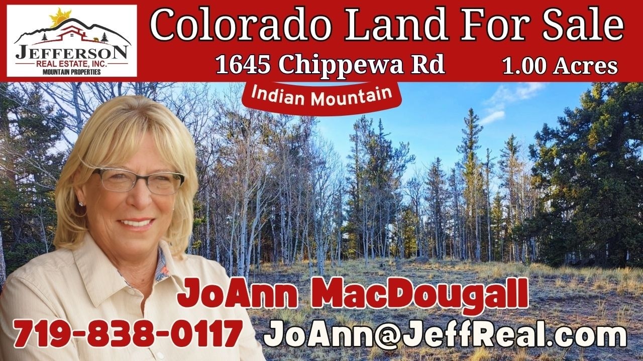 1645 CHIPPEWA ROAD, Como, CO Presented by JoAnn MacDougall.
