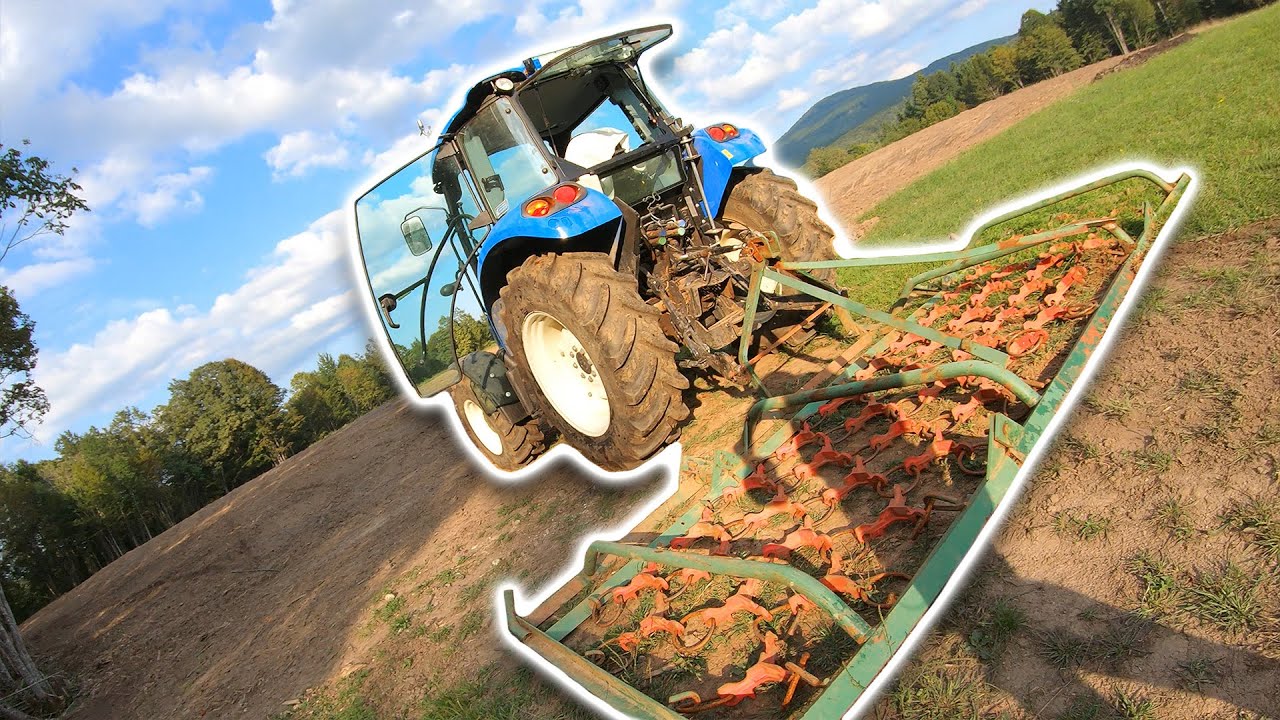 POV Cut 2025 - Harrowing Reclaimed Land | New Holland T4.75