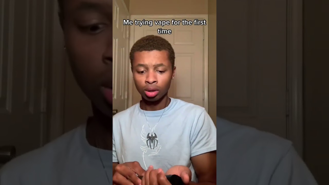 When You Try To Vape For The First Time😂💀 #shorts