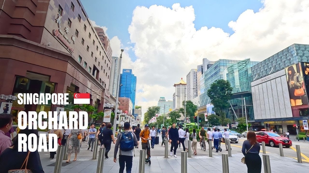 🇸🇬 [4K] Orchard Road | Luxury Shopping Street in Singapore + Direction Guide from Hotel | Walk Tour