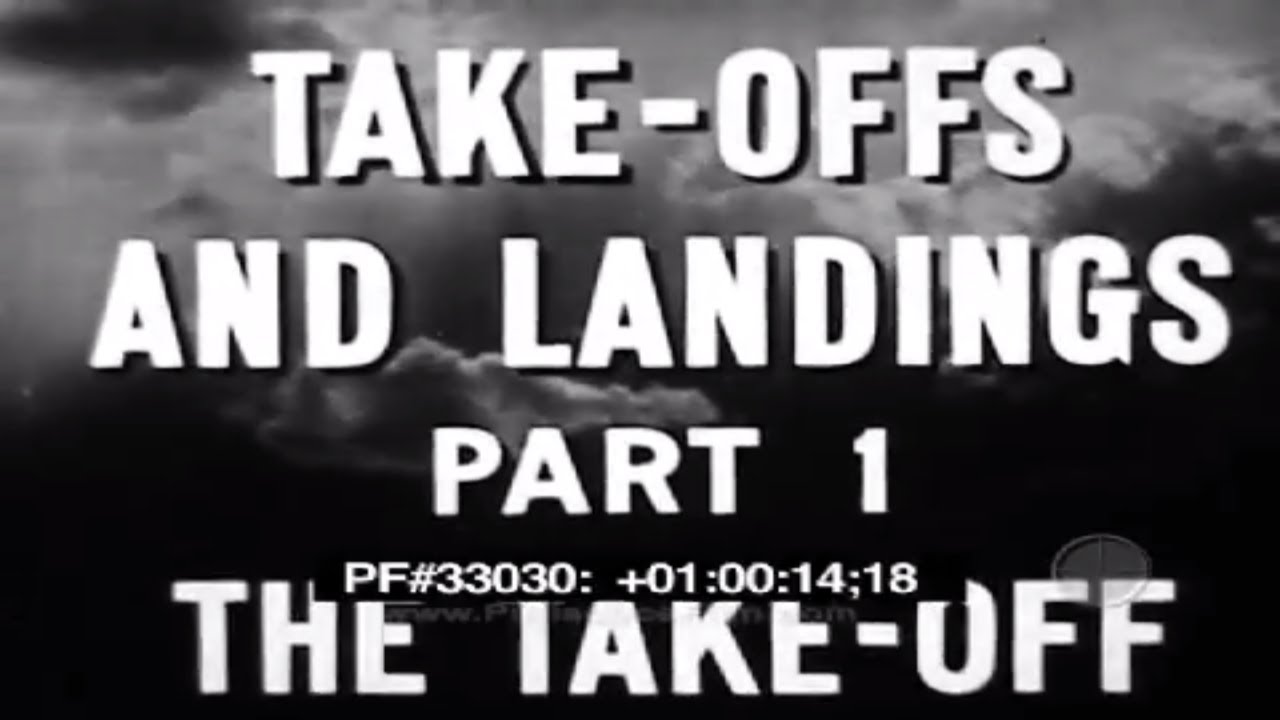 WWII PILOT TRAINING FILM  