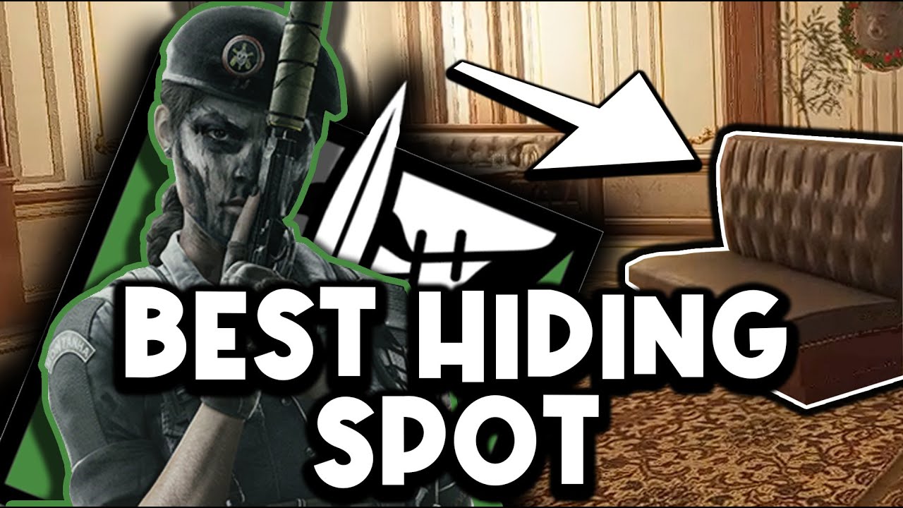Best Hiding spot and how to find others (rainbow six siege crimson heist/ caviera guide)