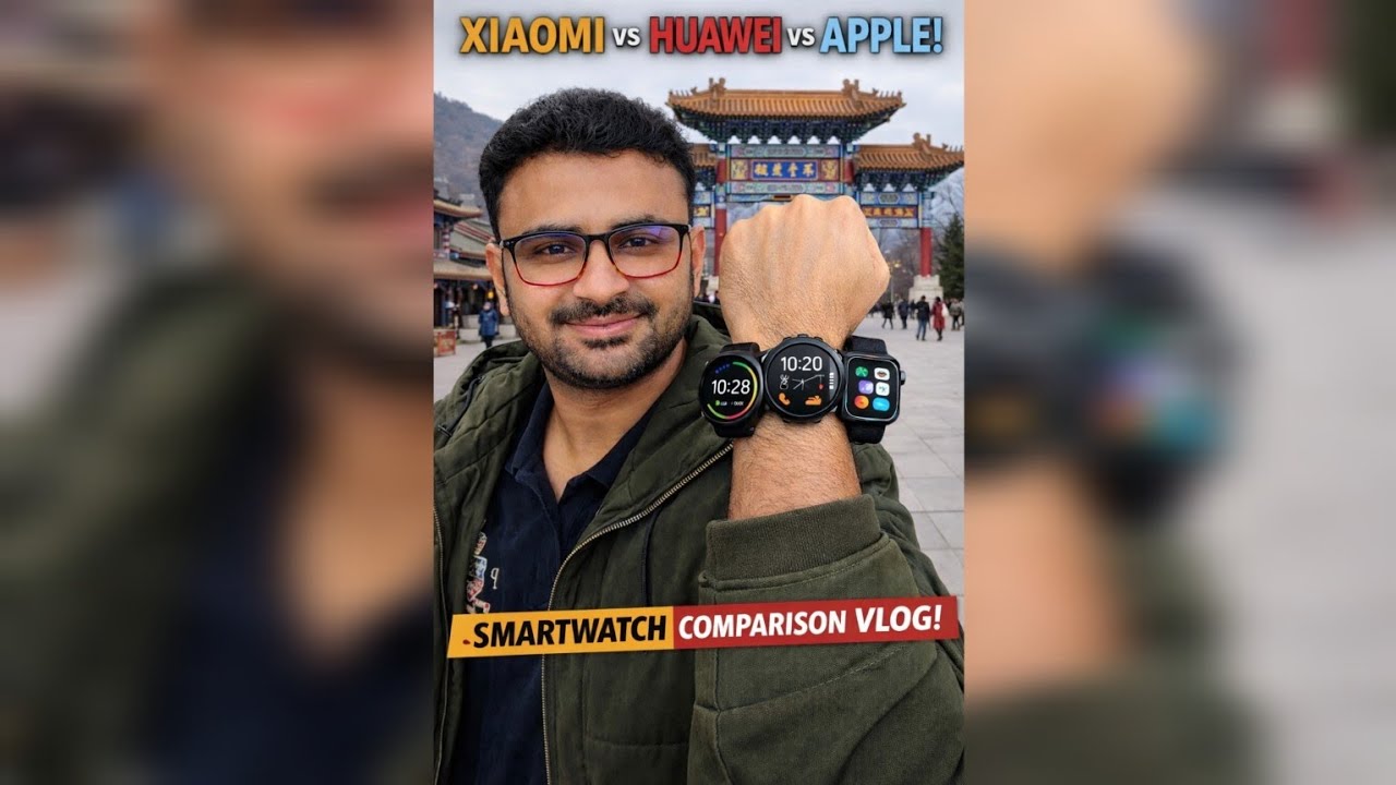 Xiaomi vs Huawei vs Apple ⌚ Real smartwatch comparison - Price - Quality from Shandong, China...