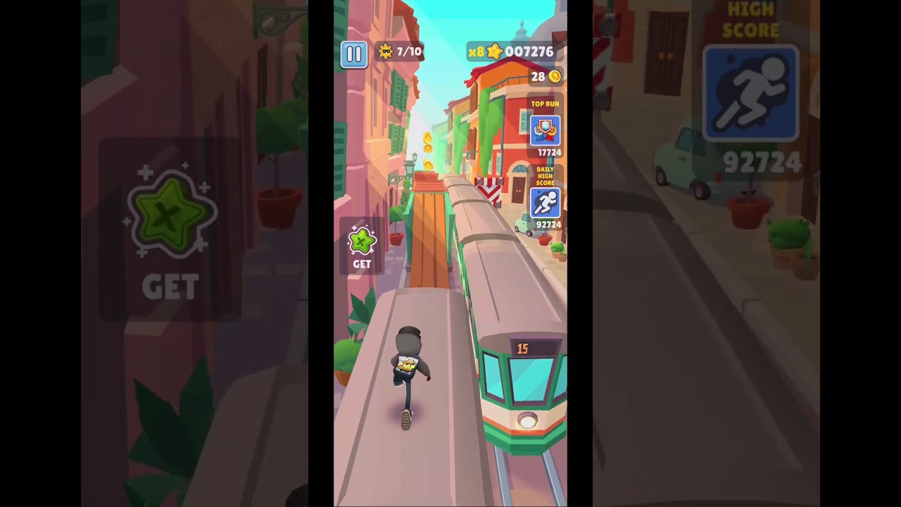 Pro Subway Surfers Gameplay – Impossible Score#EndlessRunner#GamingShorts #subwaysurferslive#tiktok