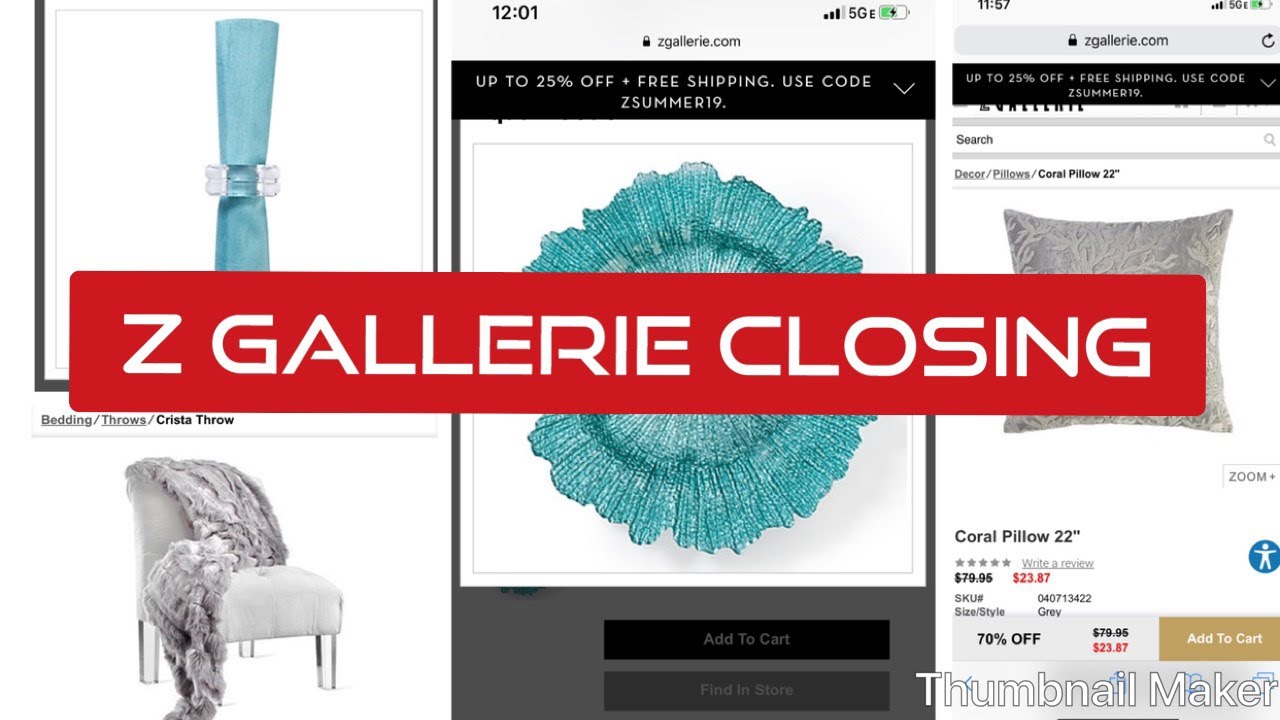 SUMMER SHOPPING HAUL/ Z GALLERIE CLOSING / GLAM HOME DECOR #glamhome #zgallerie #shoppinghaul #decor